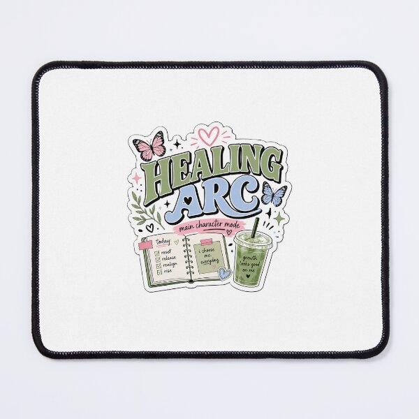 Item preview, Healing Arc Self Growth Sticker designed and sold by rockysupertramp.