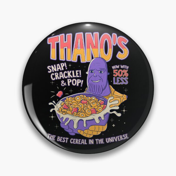 Item preview, Thanos Cereal Snap Crackle Pop designed and sold by Aqib-Javed.