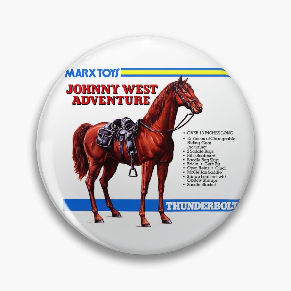 Item preview, Marx Johnny West Tunderbolt designed and sold by The Retromotel.