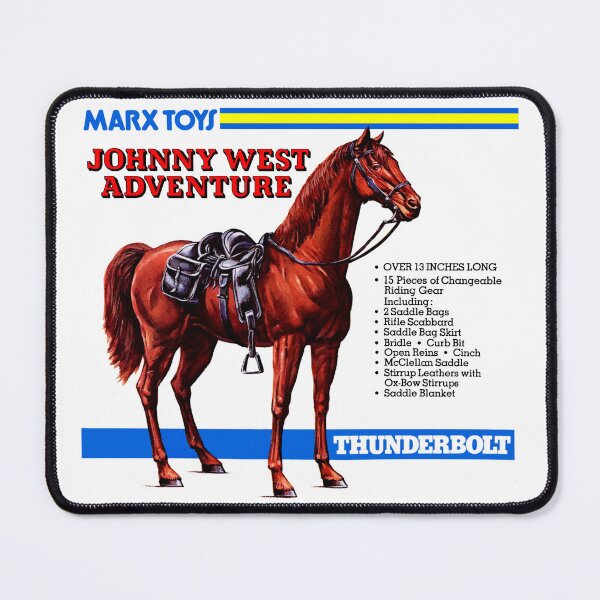 Item preview, Marx Johnny West Tunderbolt designed and sold by The Retromotel.