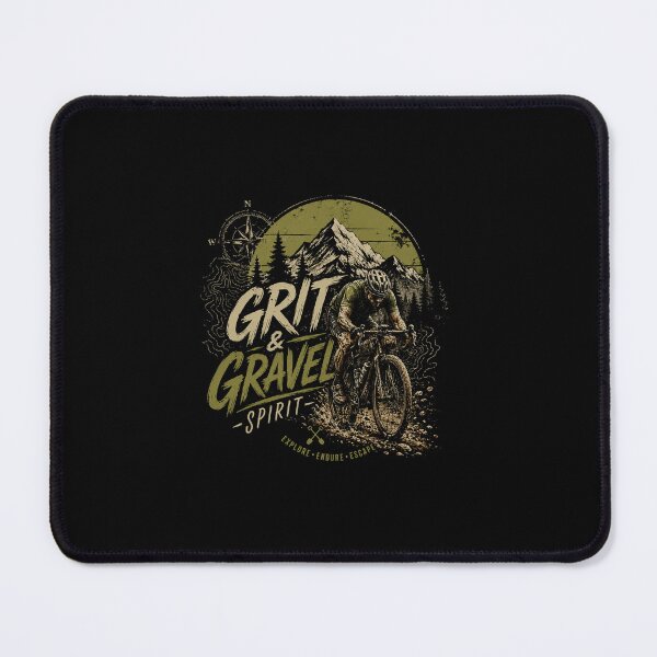 Item preview, Grit & Gravel Spirit Gravel Cycling Shirt designed and sold by Hanno0.