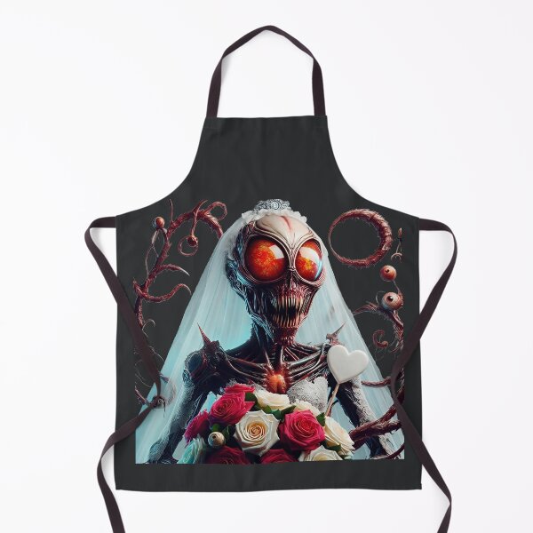 Item preview, Alien Bride Holding Heart Candy designed and sold by Voodoo Store Paranormal Collections.