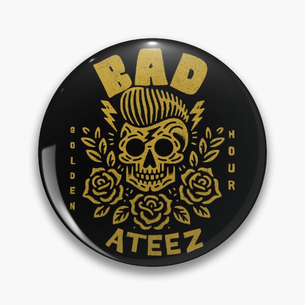 Item preview, Ateez bad atiny skull designed and sold by Morcawork.