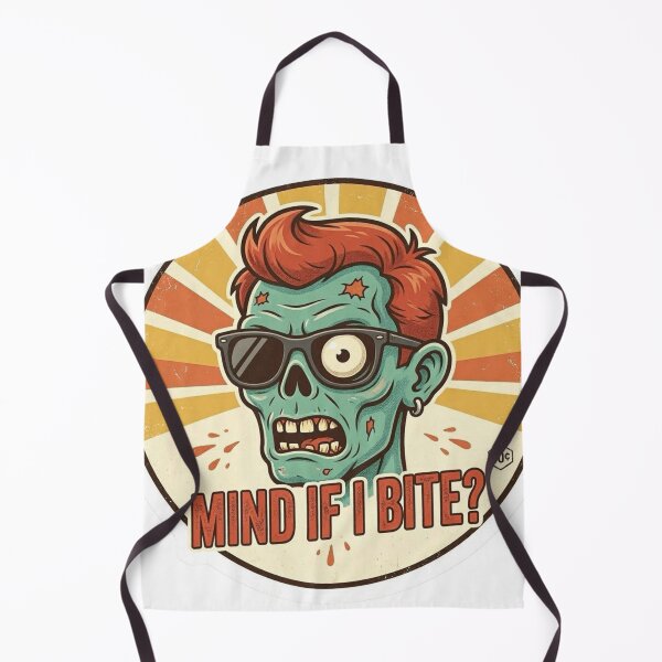 Item preview, Retro-style zombie designed and sold by Shirtabell.