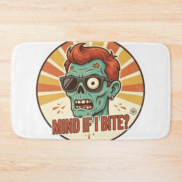 Item preview, Retro-style zombie designed and sold by Shirtabell.