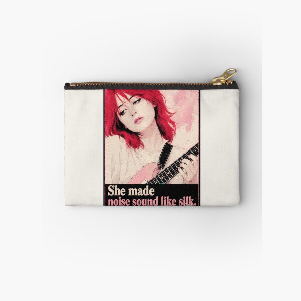 Item preview, Miki Berenyi Lush Dream Pop Cherry Hair Portrait Art designed and sold by Artisticanvas.