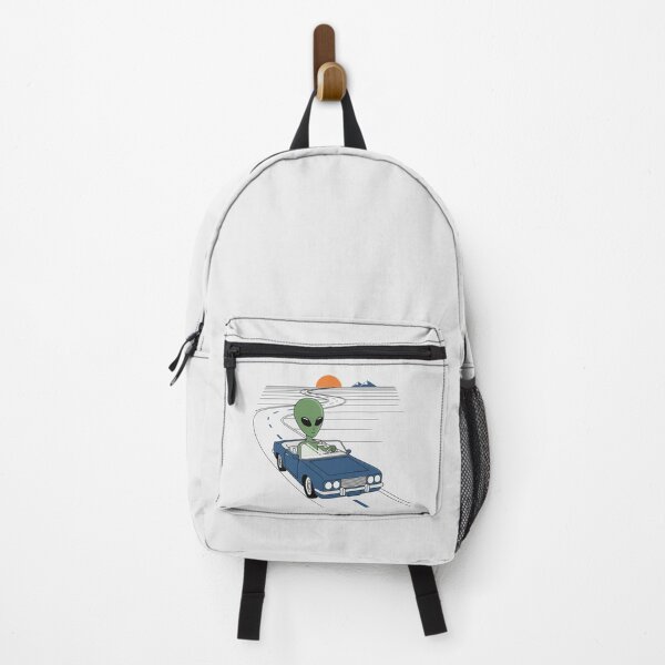 Item preview, Alien Driving Convertible Road Trip Sunset designed and sold by Amir Faysal.