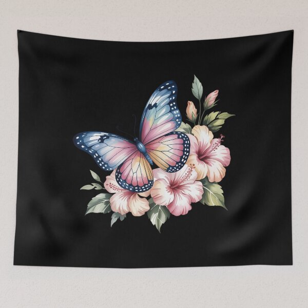 Item preview, Butterfly Wildflower Mental Health Quotes  designed and sold by sailorjessiArt.