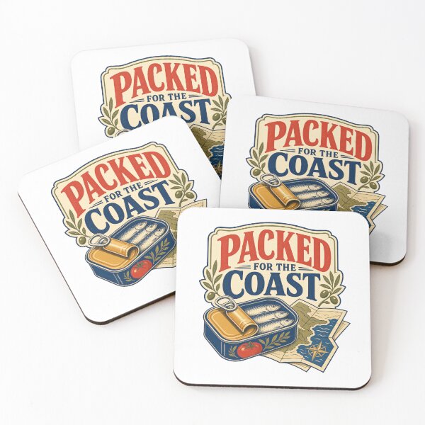 Item preview, Packed for the Coast - Sardine Summer Adventure designed and sold by GoverArt.
