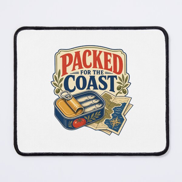 Item preview, Packed for the Coast - Sardine Summer Adventure designed and sold by GoverArt.