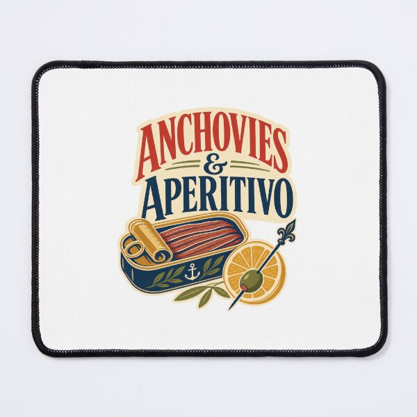 Item preview, Anchovies and Aperitivo - Mediterranean Food Design designed and sold by GoverArt.