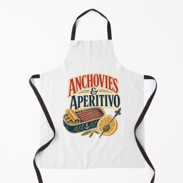 Item preview, Anchovies and Aperitivo - Mediterranean Food Design designed and sold by GoverArt.
