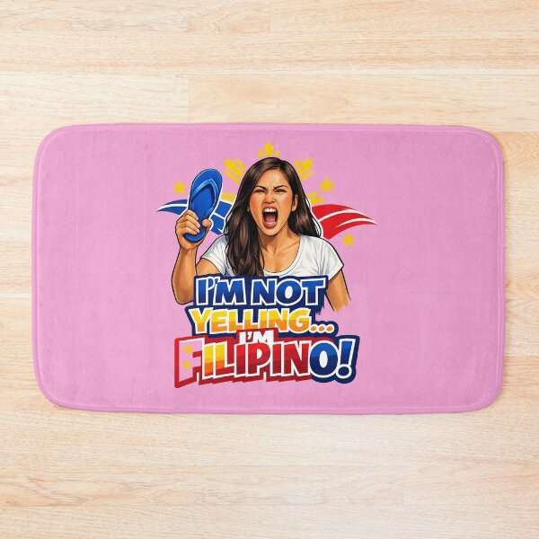 Item preview, "I'm Not Yelling I'm Filipino!" - Funny Pinay! designed and sold by FlipFlopTeesCo.