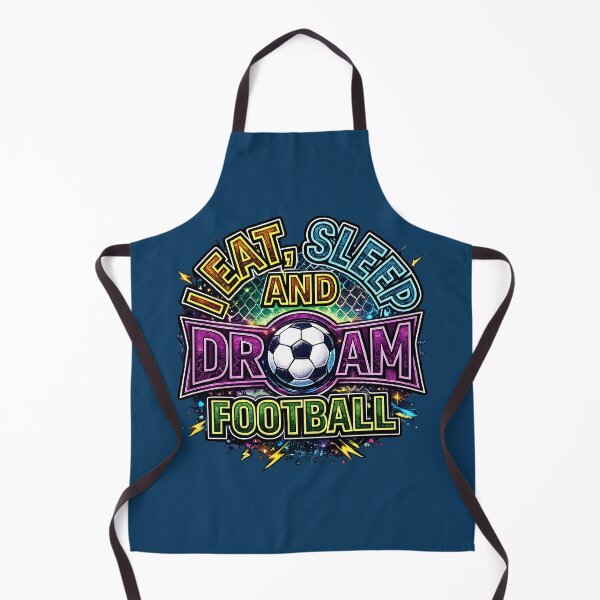 Item preview, Eat Sleep Dream Football Colorful Soccer Lover Design designed and sold by digitalbob60.