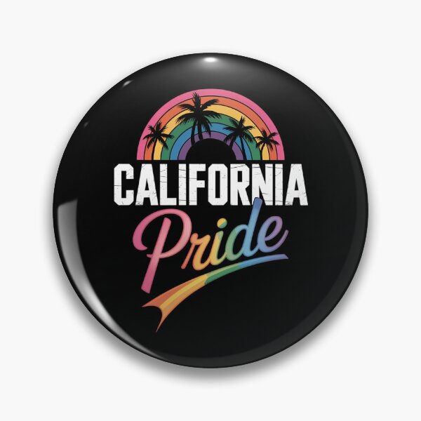 Item preview, California Pride LGBT Lesbian Gay Rainbow Flag designed and sold by sailorjessiArt.
