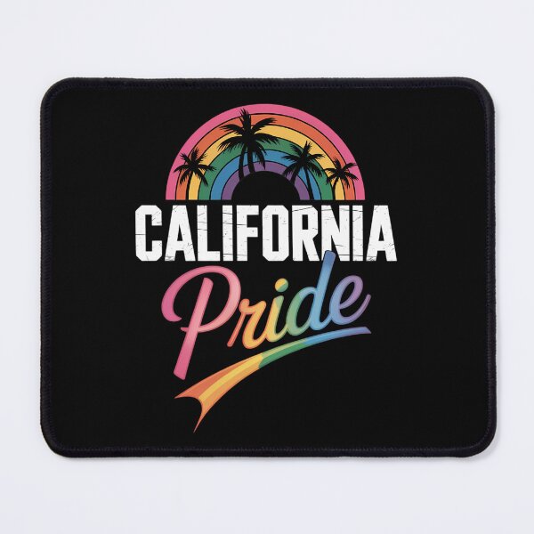 Item preview, California Pride LGBT Lesbian Gay Rainbow Flag designed and sold by sailorjessiArt.
