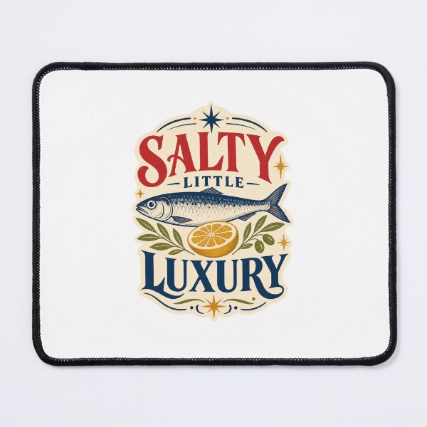 Item preview, Salty Little Luxury - Sardine and Lemon Design designed and sold by GoverArt.
