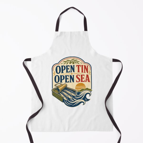 Item preview, Open Tin Open Sea - Coastal Sardine Design designed and sold by GoverArt.