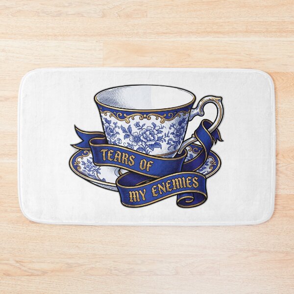 Item preview, Tears Of My Enemies Gothic Teacup Funny Edgy designed and sold by ryanguas.