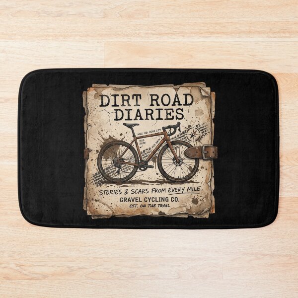 Item preview, Dirt Road Diaries Gravel Cycling Shirt designed and sold by Hanno0.