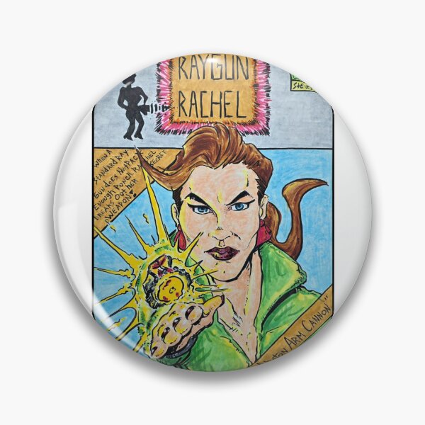 Item preview, Raygun Rachel 1 designed and sold by indieInvasion.
