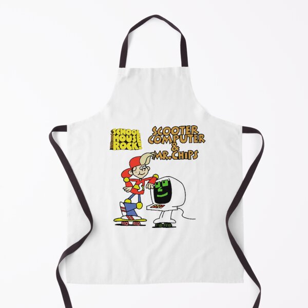 Item preview, Schoolhouse Rock: Scooter Computer & Mr. Chips designed and sold by EviBenbato.