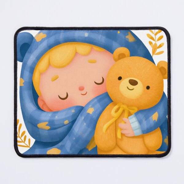 Item preview, Baby and Teddy Bear designed and sold by AMIDATORA.