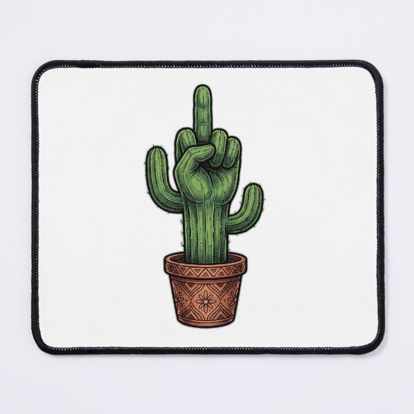 Item preview, Middle Finger Cactus Funny Botanical Sarcastic designed and sold by ryanguas.