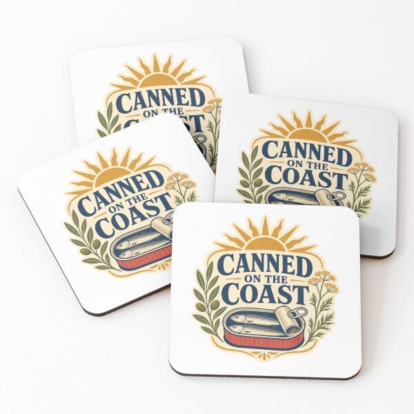 Item preview, Canned on the Coast - Retro Sardine Summer designed and sold by GoverArt.