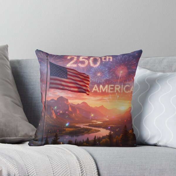 Item preview, America 250 Fireworks Over the Mountains designed and sold by Buttonquill.