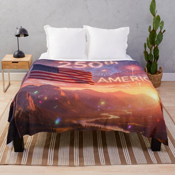 Item preview, America 250 Fireworks Over the Mountains designed and sold by Buttonquill.