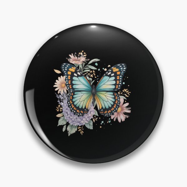 Item preview, Butterfly Wildflower Mental Health Quotes  designed and sold by sailorjessiArt.