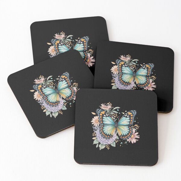 Item preview, Butterfly Wildflower Mental Health Quotes  designed and sold by sailorjessiArt.
