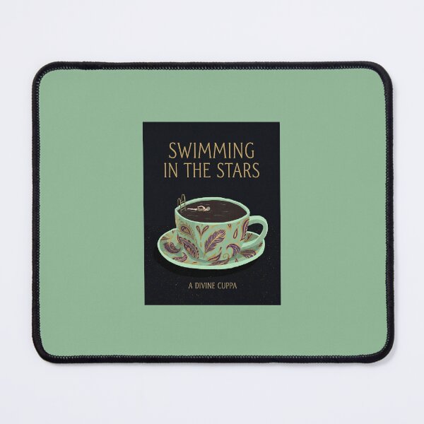 Item preview, Swimming in the Stars - Surreal Coffee Illustration designed and sold by Tilford Studio.