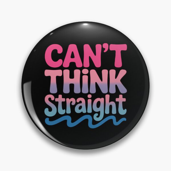 Item preview, Can't Think Straight Bisexual LGBT Pride Flag designed and sold by sailorjessiArt.
