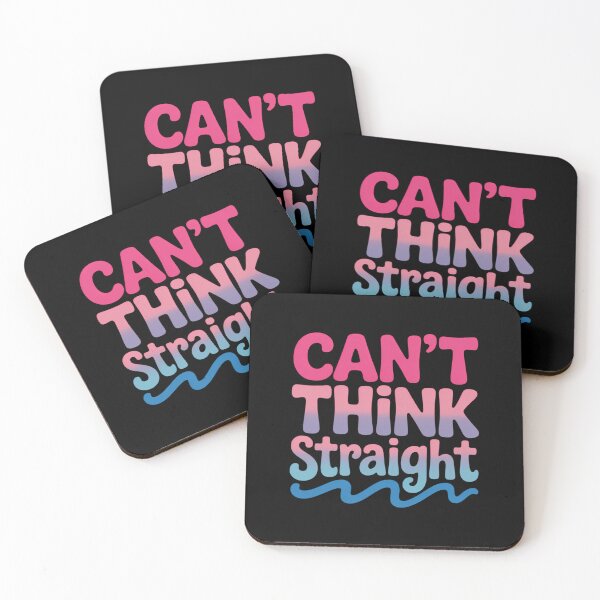 Item preview, Can't Think Straight Bisexual LGBT Pride Flag designed and sold by sailorjessiArt.