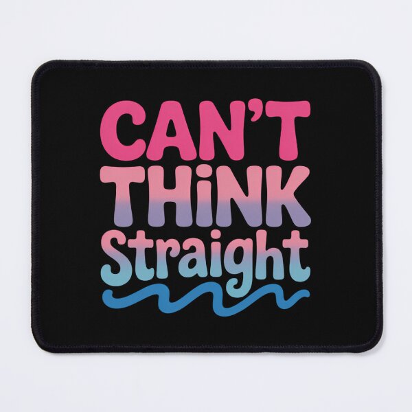 Item preview, Can't Think Straight Bisexual LGBT Pride Flag designed and sold by sailorjessiArt.