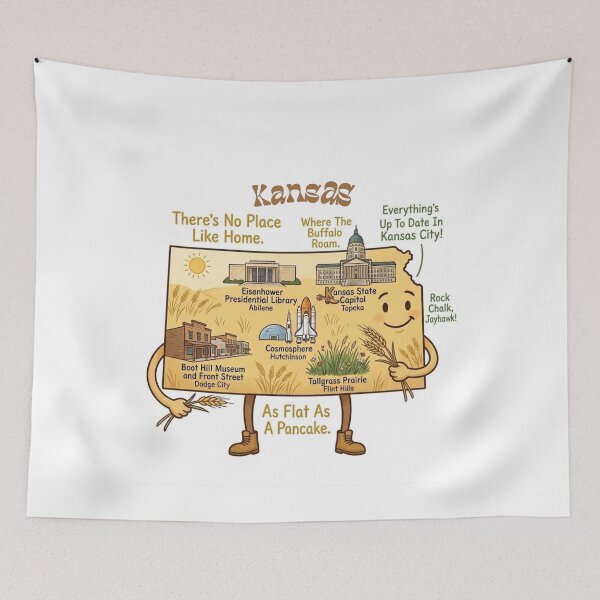 Item preview, Kansas OK designed and sold by 5PointsDigital.