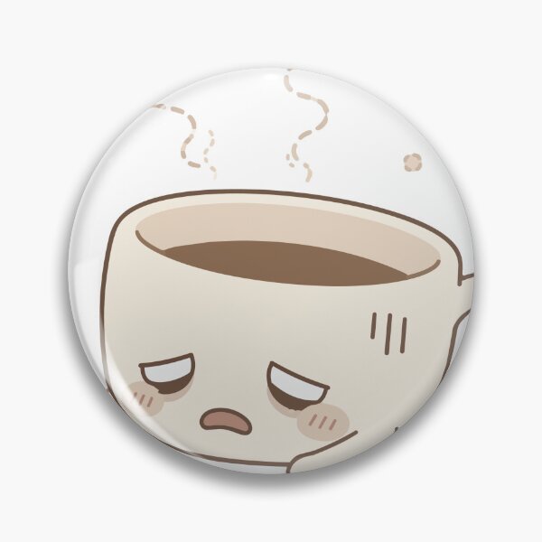 Item preview, I Can't Anymore — Exhausted Coffee Cup Kawaii Humor Tee designed and sold by medicalkinoko.
