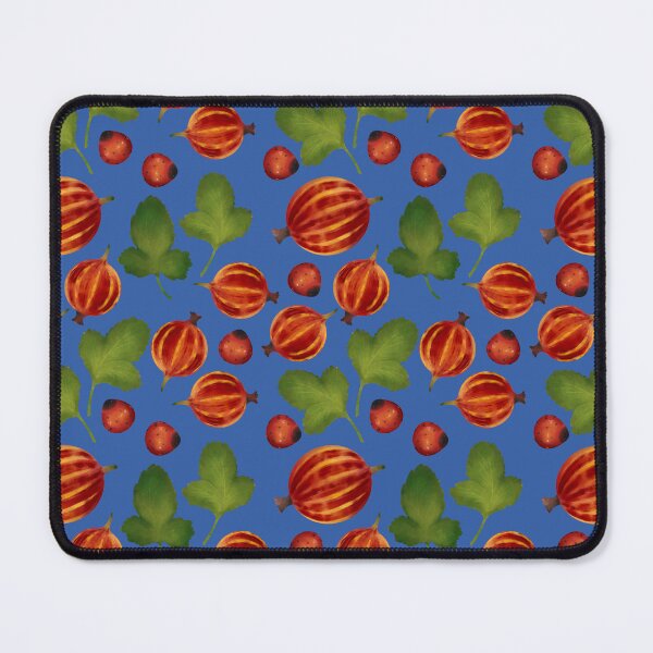 Item preview, Blue gooseberry pattern designed and sold by feannaart.