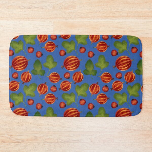 Item preview, Blue gooseberry pattern designed and sold by feannaart.