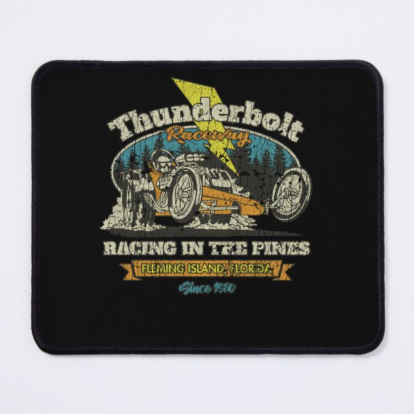 Item preview, Thunderbolt Raceway Racing In The Pines Florida 1960 designed and sold by Hanan Amin.