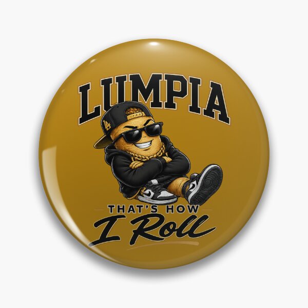 Item preview, "Lumpia...that's how I roll" - Pinoy Streetwear designed and sold by FlipFlopTeesCo.