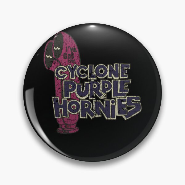 Item preview, I've Got The Cyclone Purple Hornies designed and sold by Hanan Amin.