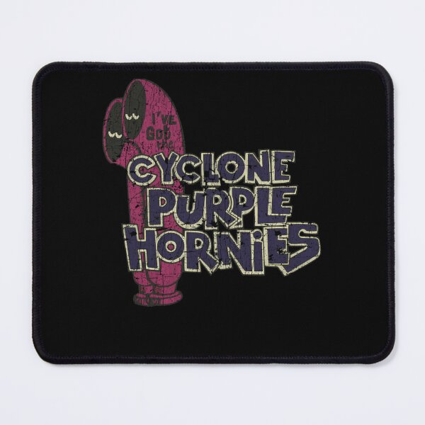 Item preview, I've Got The Cyclone Purple Hornies designed and sold by Hanan Amin.