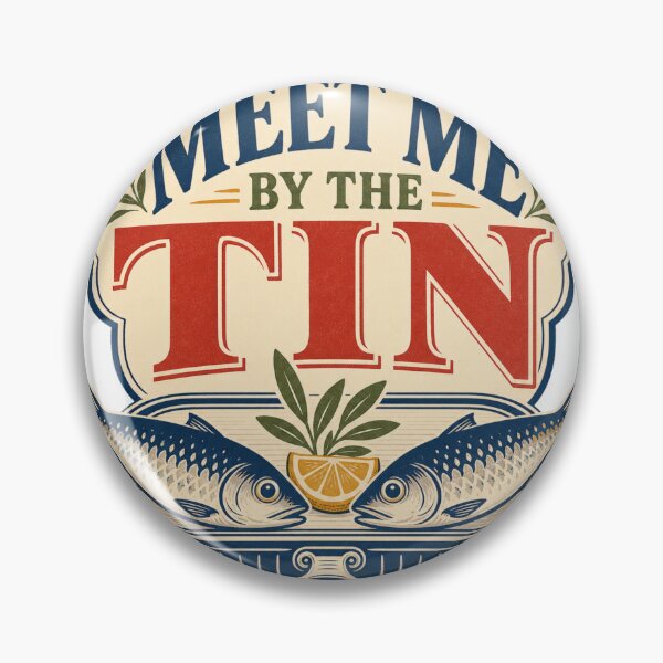 Item preview, Meet Me by the Tin - Cute Sardine Summer Quote designed and sold by GoverArt.