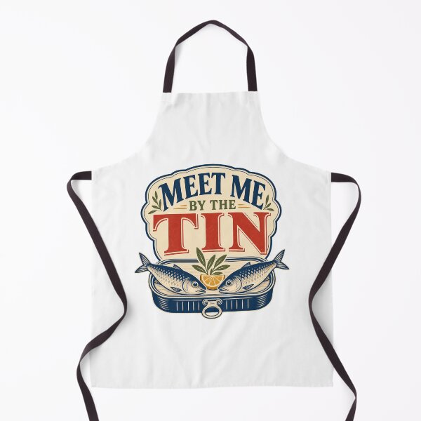 Item preview, Meet Me by the Tin - Cute Sardine Summer Quote designed and sold by GoverArt.