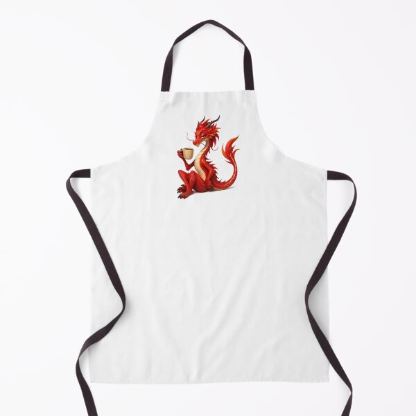 Item preview, Morning Flame Coffee Dragon designed and sold by BlissBlvdShop.