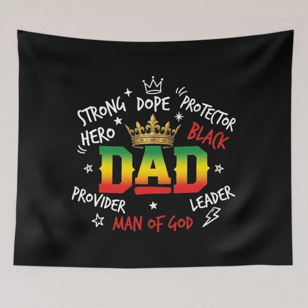 Item preview, Dope Black Dad Juneteenth Father's Day Black King  designed and sold by sailorjessiArt.