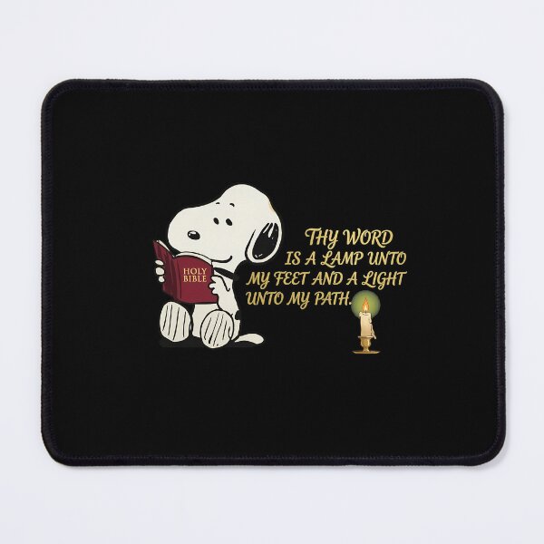 Item preview, Snoopy Biblee Versee Lamp Feet Light  designed and sold by catlolistore.